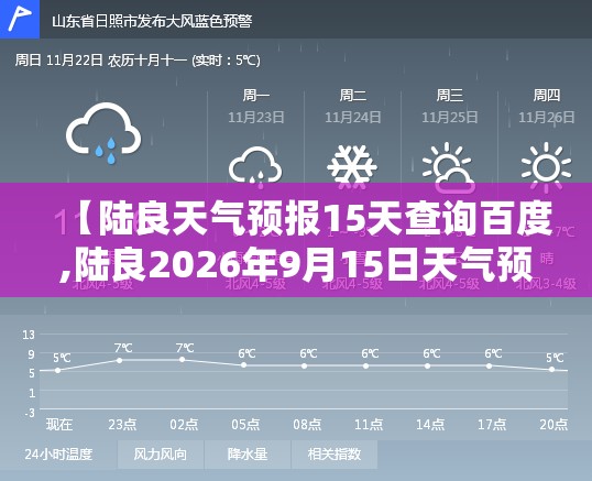 【陆良天气预报15天查询百度,陆良2026年9月15日天气预报】 【陆良天气预报15天查询百度,陆良2026年9月15日天气预报】