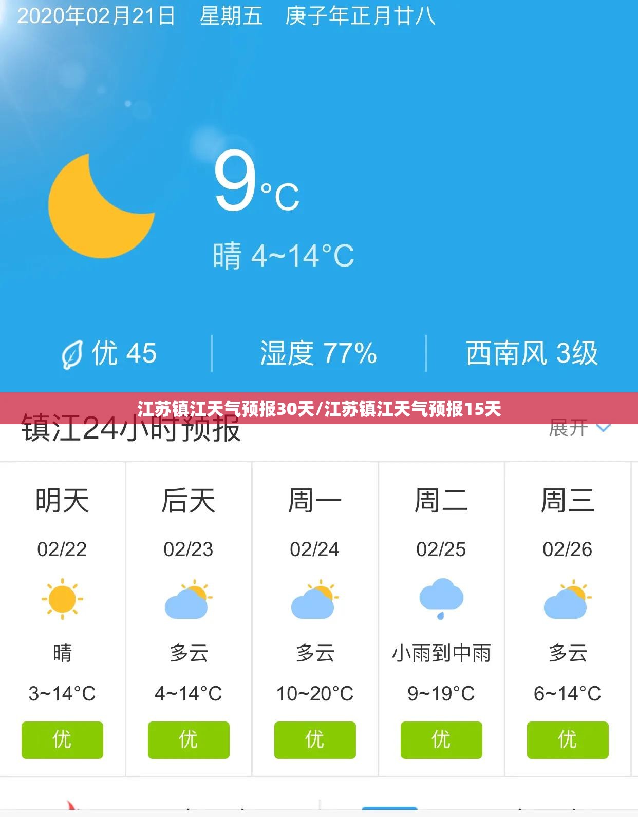 江苏镇江天气预报30天/江苏镇江天气预报15天 江苏镇江天气预报30天/江苏镇江天气预报15天