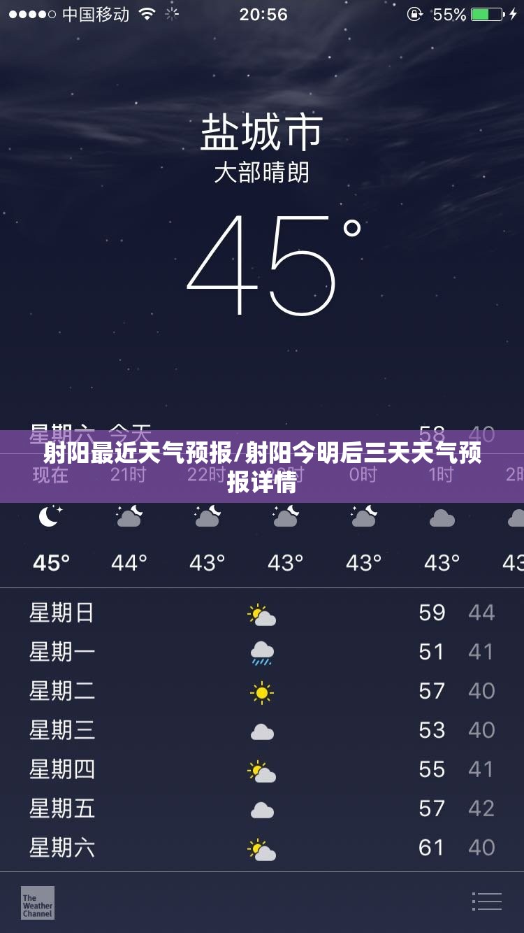射阳最近天气预报/射阳今明后三天天气预报详情 射阳最近天气预报/射阳今明后三天天气预报详情