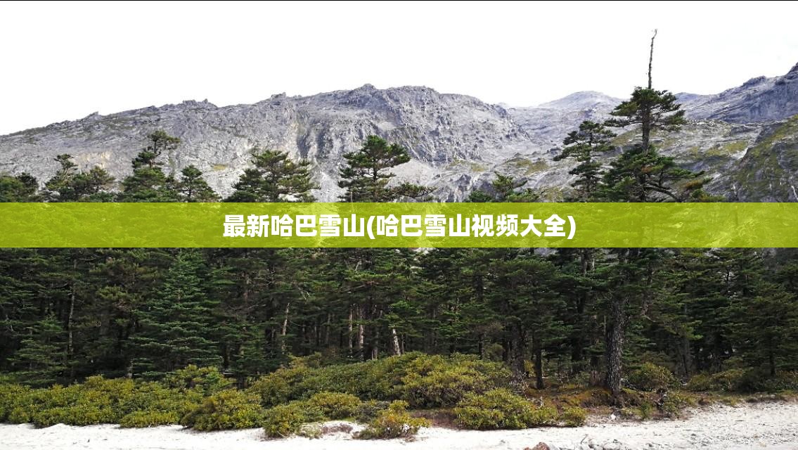 最新哈巴雪山(哈巴雪山视频大全) 最新哈巴雪山(哈巴雪山视频大全)
