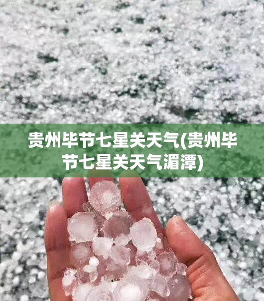 贵州毕节七星关天气(贵州毕节七星关天气湄潭)