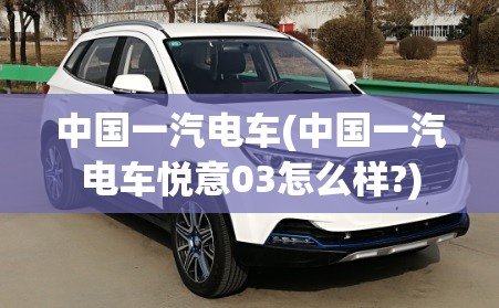中国一汽电车(中国一汽电车悦意03怎么样?) 中国一汽电车(中国一汽电车悦意03怎么样?)