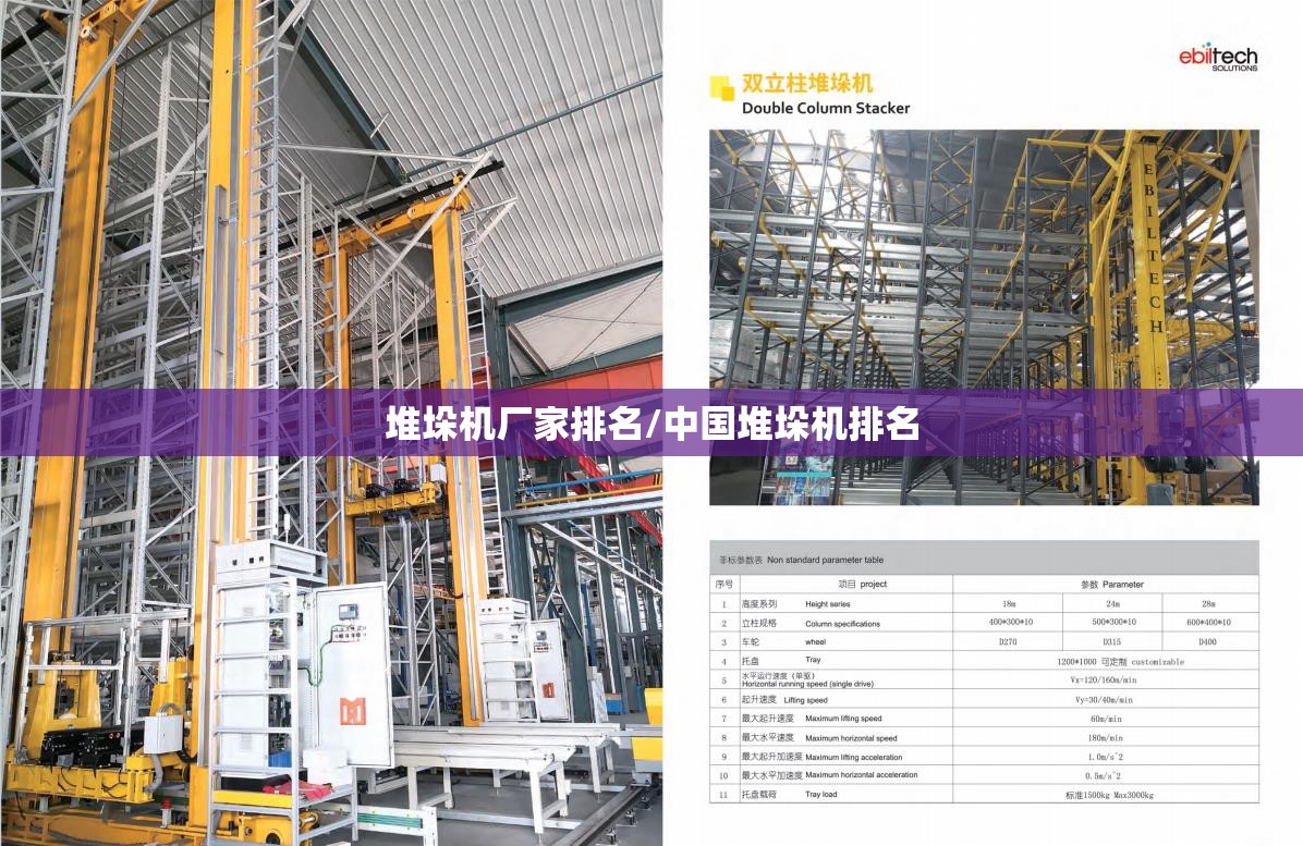 堆垛机厂家排名/中国堆垛机排名