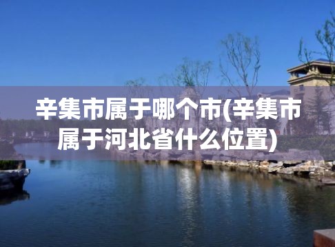 辛集市属于哪个市(辛集市属于河北省什么位置) 辛集市属于哪个市(辛集市属于河北省什么位置)