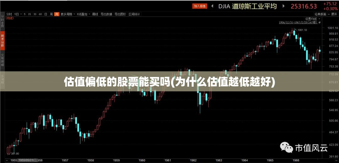 估值偏低的股票能买吗(为什么估值越低越好)