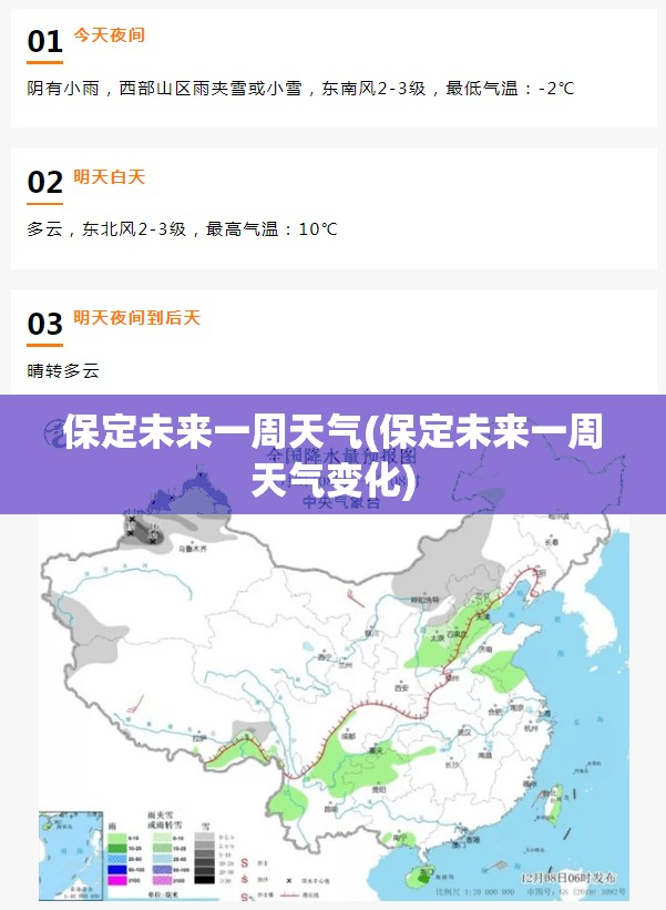 保定未来一周天气(保定未来一周天气变化) 保定未来一周天气(保定未来一周天气变化)