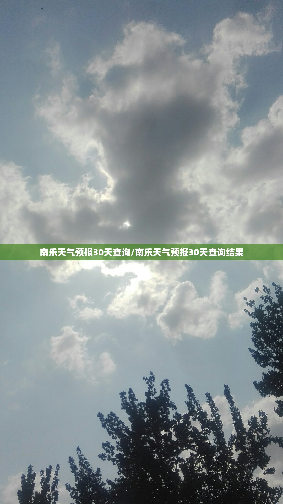 南乐天气预报30天查询/南乐天气预报30天查询结果