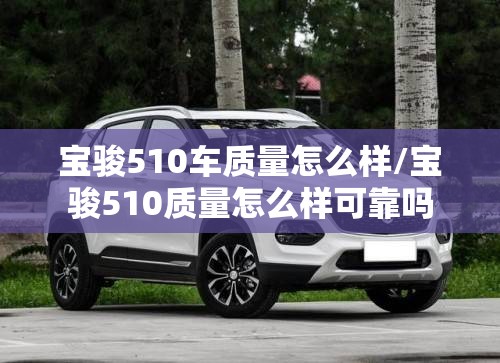 宝骏510车质量怎么样/宝骏510质量怎么样可靠吗