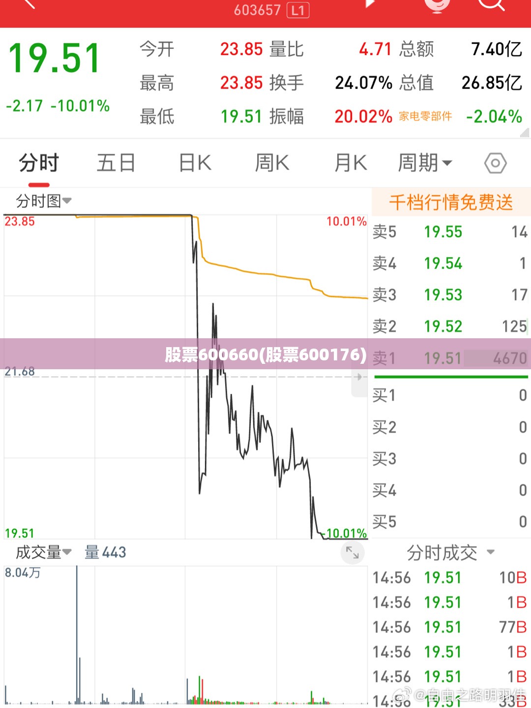 股票600660(股票600176) 股票600660(股票600176)