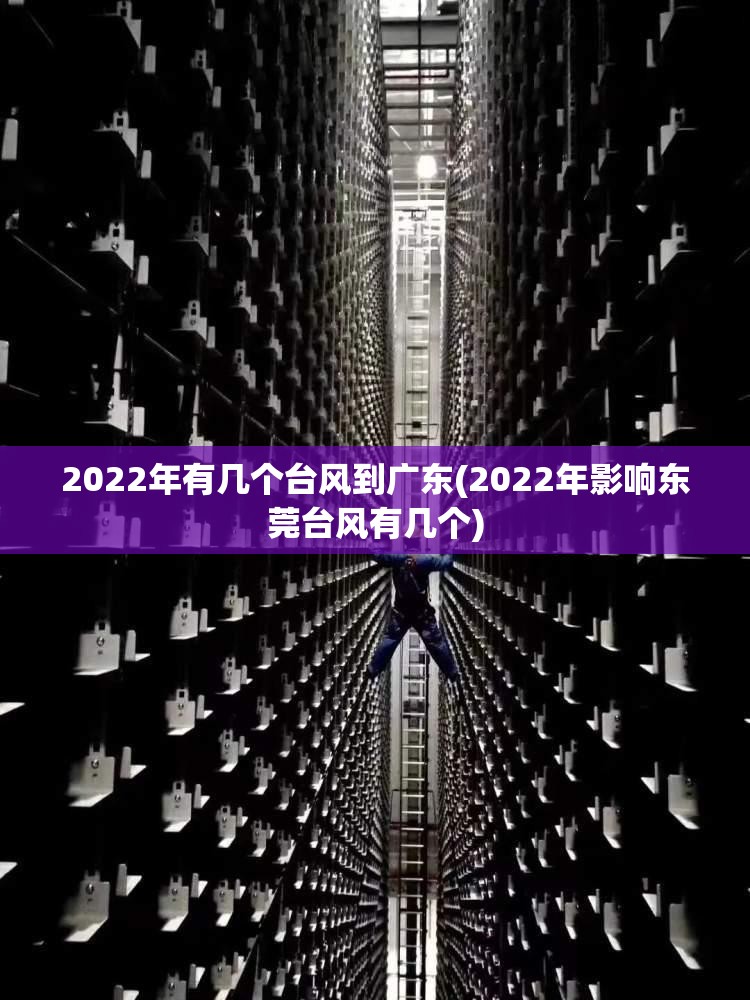2022年有几个台风到广东(2022年影响东莞台风有几个) 2022年有几个台风到广东(2022年影响东莞台风有几个)
