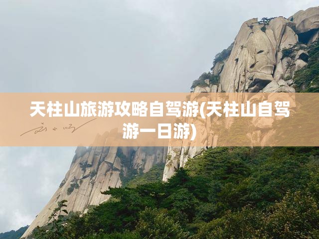 天柱山旅游攻略自驾游(天柱山自驾游一日游)