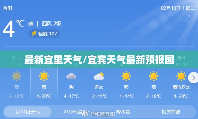 最新宜里天气/宜宾天气最新预报图 最新宜里天气/宜宾天气最新预报图