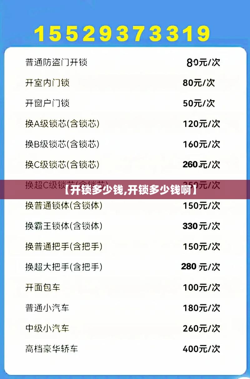 【开锁多少钱,开锁多少钱啊】 【开锁多少钱,开锁多少钱啊】