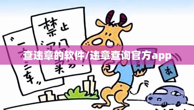 查违章的软件/违章查询官方app 查违章的软件/违章查询官方app