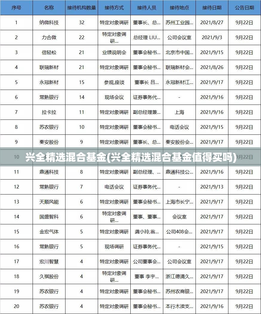 兴全精选混合基金(兴全精选混合基金值得买吗)