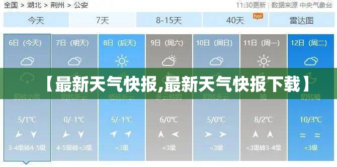 【最新天气快报,最新天气快报下载】