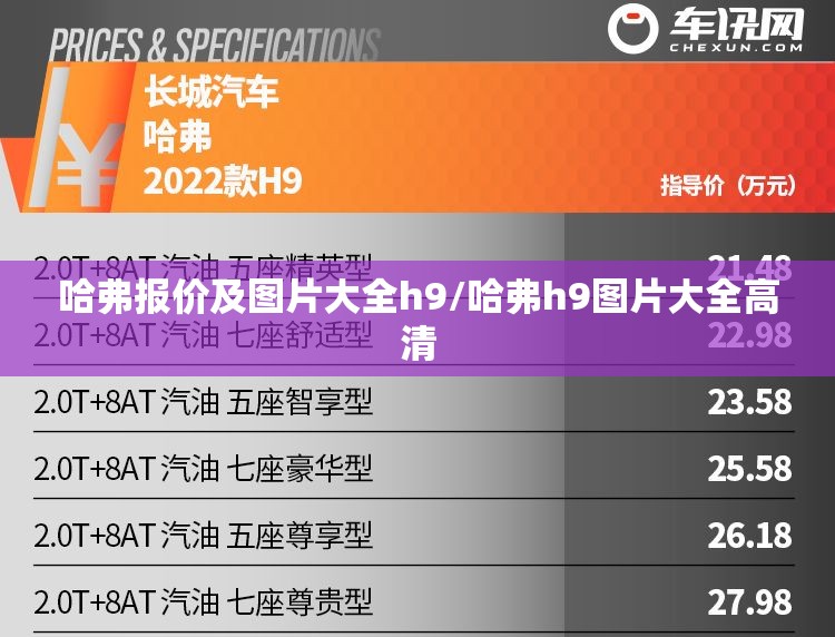 哈弗报价及图片大全h9/哈弗h9图片大全高清