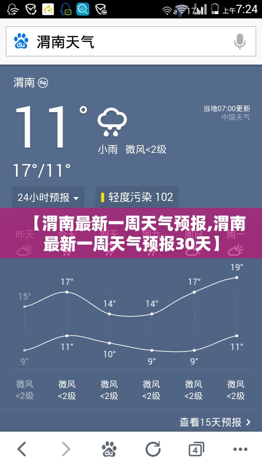 【渭南最新一周天气预报,渭南最新一周天气预报30天】 【渭南最新一周天气预报,渭南最新一周天气预报30天】