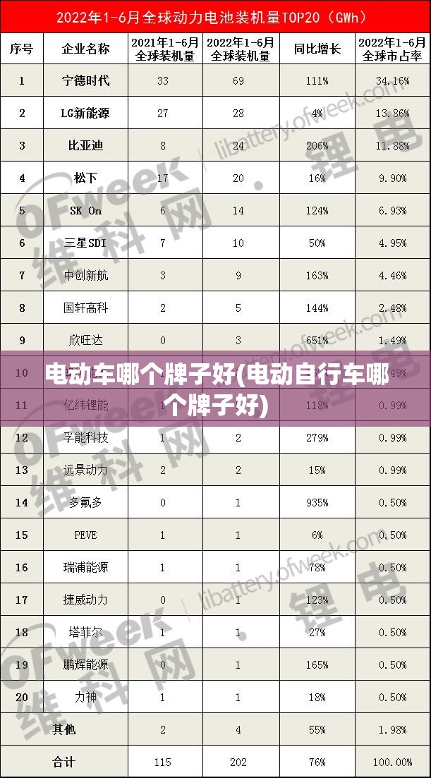 电动车哪个牌子好(电动自行车哪个牌子好) 电动车哪个牌子好(电动自行车哪个牌子好)