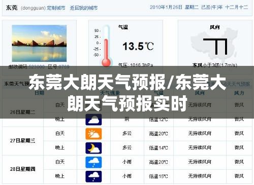 东莞大朗天气预报/东莞大朗天气预报实时 东莞大朗天气预报/东莞大朗天气预报实时