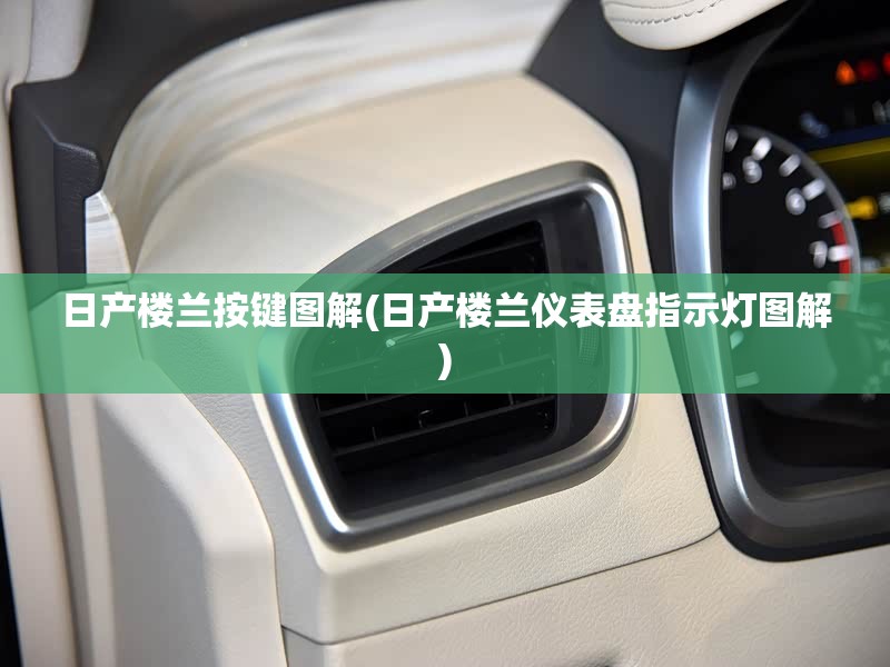 日产楼兰按键图解(日产楼兰仪表盘指示灯图解)