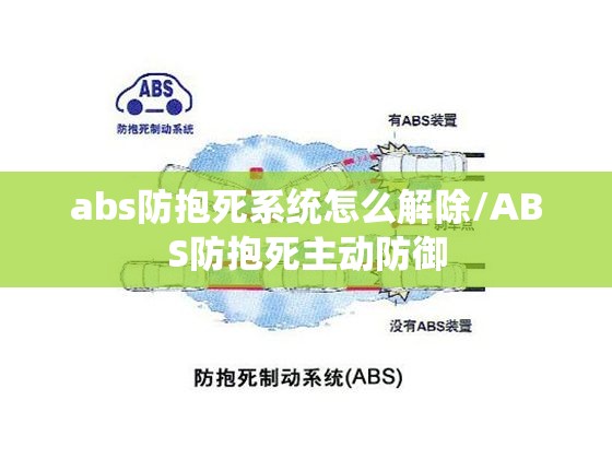 abs防抱死系统怎么解除/ABS防抱死主动防御 abs防抱死系统怎么解除/ABS防抱死主动防御