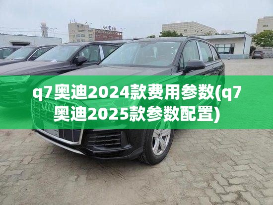 q7奥迪2024款费用参数(q7奥迪2025款参数配置)