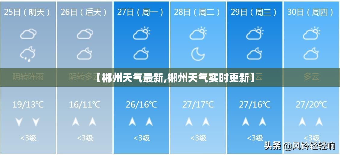 【郴州天气最新,郴州天气实时更新】