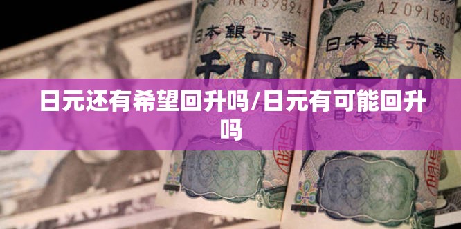 日元还有希望回升吗/日元有可能回升吗 日元还有希望回升吗/日元有可能回升吗
