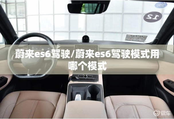 蔚来es6驾驶/蔚来es6驾驶模式用哪个模式 蔚来es6驾驶/蔚来es6驾驶模式用哪个模式
