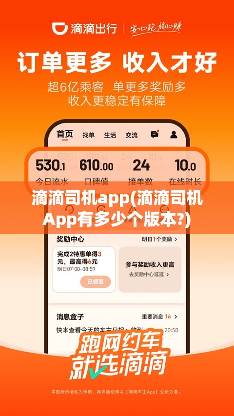 滴滴司机app(滴滴司机App有多少个版本?) 滴滴司机app(滴滴司机App有多少个版本?)