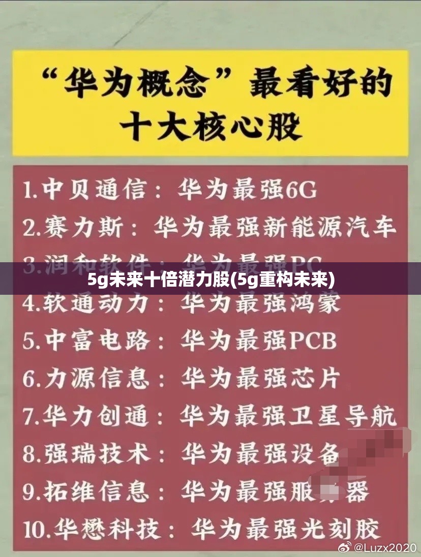 5g未来十倍潜力股(5g重构未来) 5g未来十倍潜力股(5g重构未来)