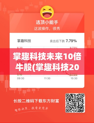 掌趣科技未来10倍牛股(掌趣科技2026年重大利好) 掌趣科技未来10倍牛股(掌趣科技2026年重大利好)