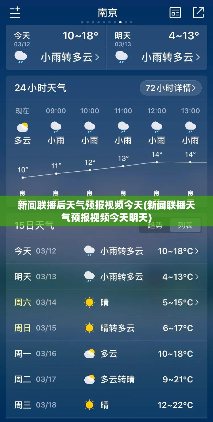 新闻联播后天气预报视频今天(新闻联播天气预报视频今天明天) 新闻联播后天气预报视频今天(新闻联播天气预报视频今天明天)