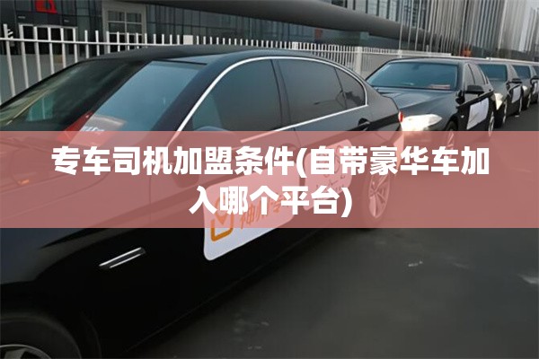专车司机加盟条件(自带豪华车加入哪个平台) 专车司机加盟条件(自带豪华车加入哪个平台)