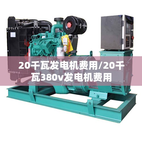 20千瓦发电机费用/20千瓦380v发电机费用