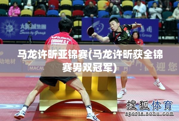 马龙许昕亚锦赛(马龙许昕获全锦赛男双冠军) 马龙许昕亚锦赛(马龙许昕获全锦赛男双冠军)