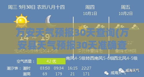 万安天气预报30天查询(万安县天气预报30天准确查询) 万安天气预报30天查询(万安县天气预报30天准确查询)