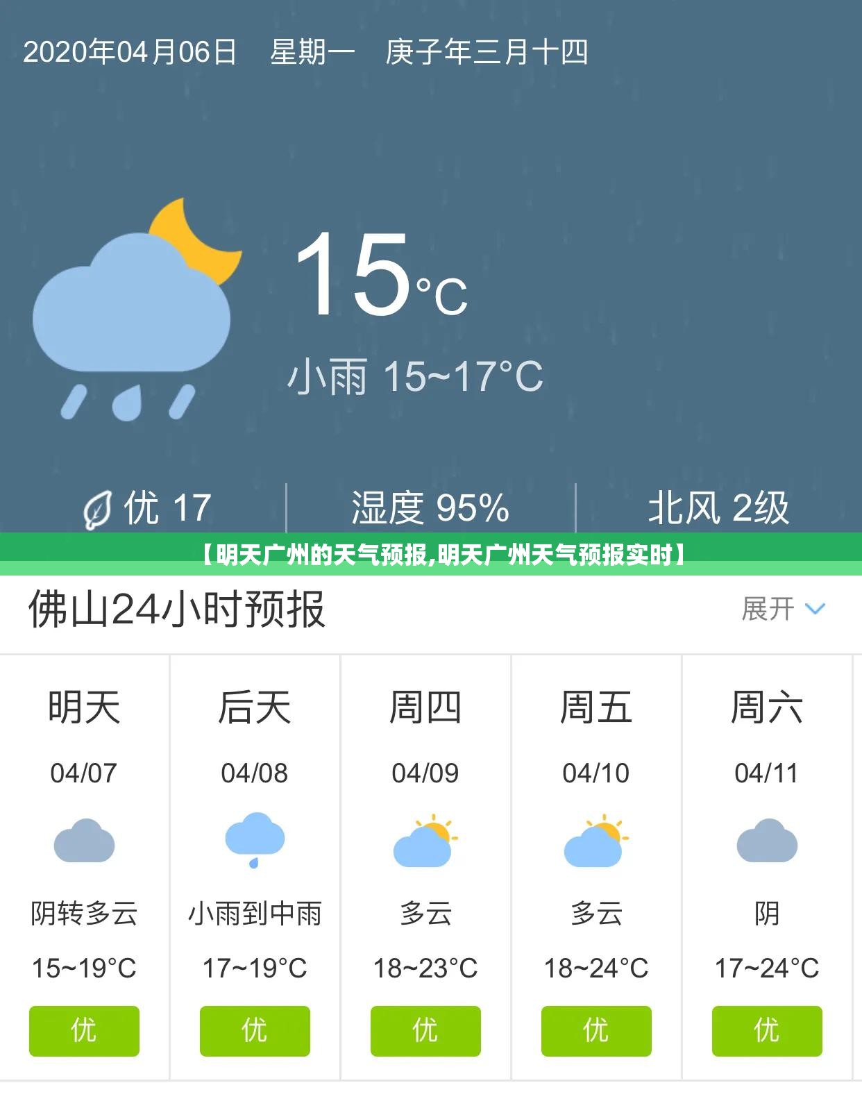 【明天广州的天气预报,明天广州天气预报实时】