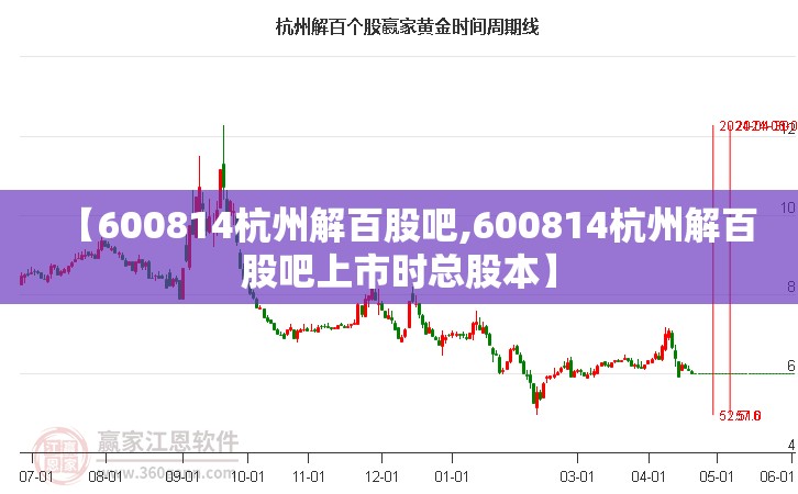 【600814杭州解百股吧,600814杭州解百股吧上市时总股本】 【600814杭州解百股吧,600814杭州解百股吧上市时总股本】