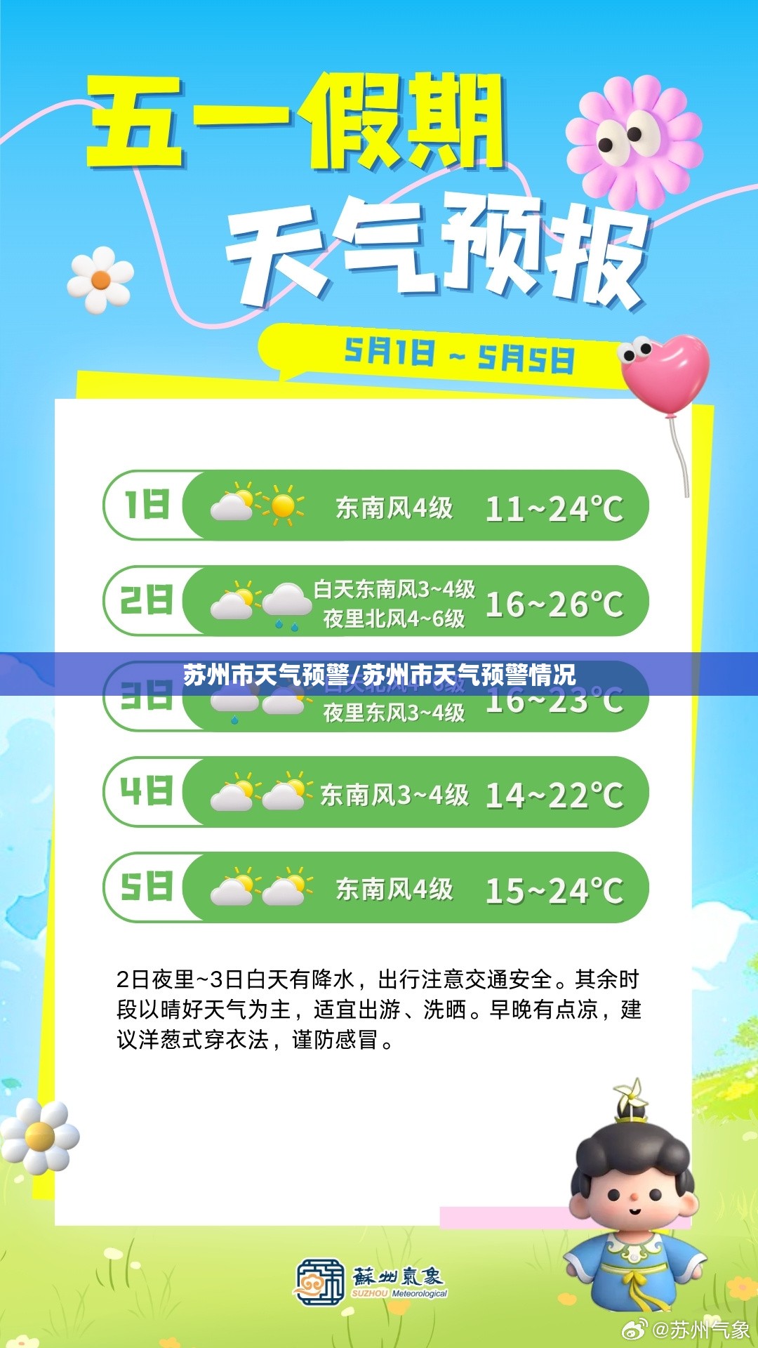 苏州市天气预警/苏州市天气预警情况 苏州市天气预警/苏州市天气预警情况