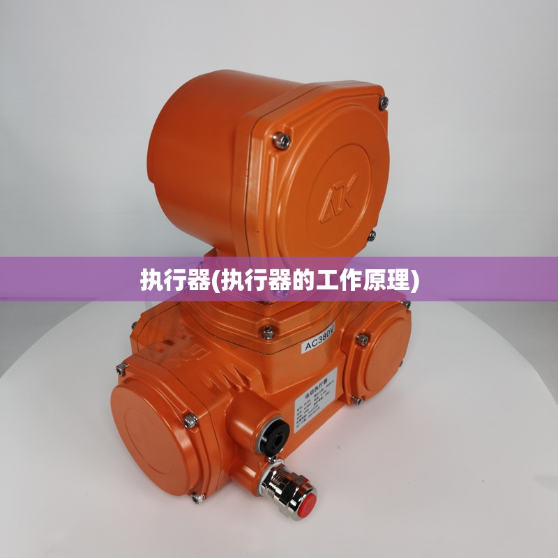 执行器(执行器的工作原理) 执行器(执行器的工作原理)