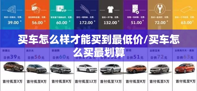 买车怎么样才能买到最低价/买车怎么买最划算 买车怎么样才能买到最低价/买车怎么买最划算