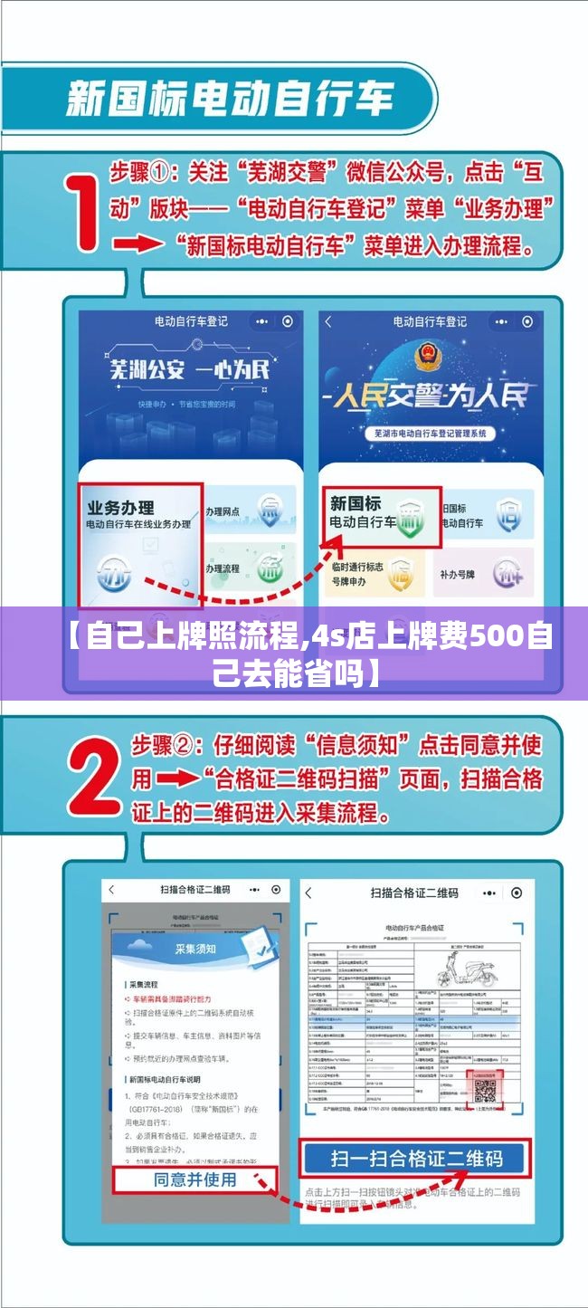 【自己上牌照流程,4s店上牌费500自己去能省吗】