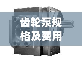 齿轮泵规格及费用(齿轮泵规格及费用参数)