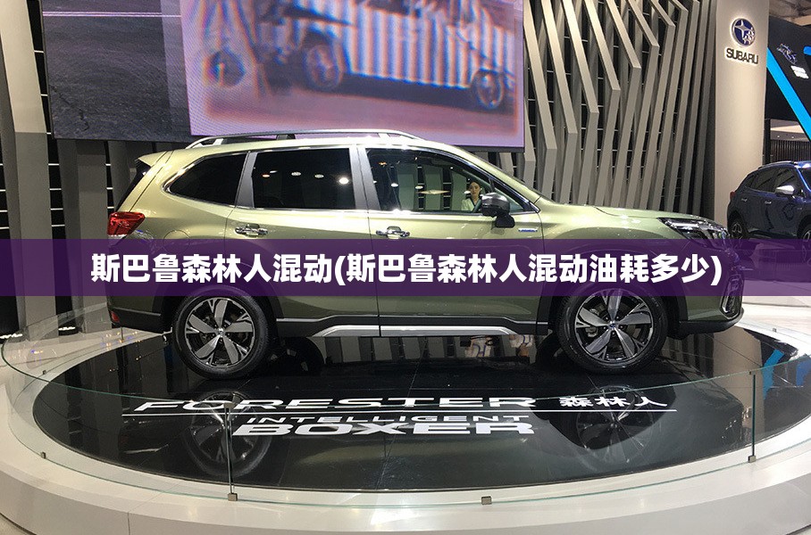 斯巴鲁森林人混动(斯巴鲁森林人混动油耗多少) 斯巴鲁森林人混动(斯巴鲁森林人混动油耗多少)