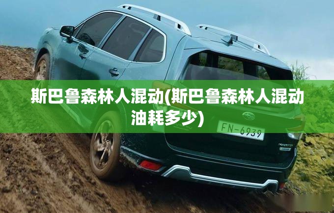 斯巴鲁森林人混动(斯巴鲁森林人混动油耗多少) 斯巴鲁森林人混动(斯巴鲁森林人混动油耗多少)