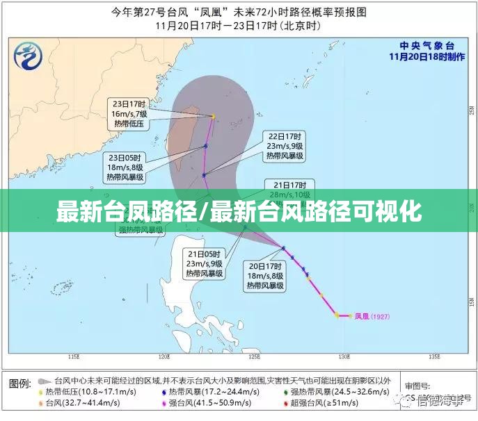 最新台凤路径/最新台风路径可视化