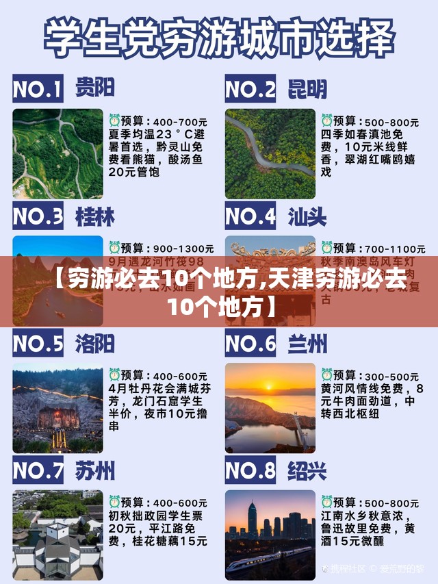 【穷游必去10个地方,天津穷游必去10个地方】