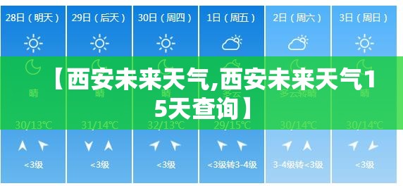 【西安未来天气,西安未来天气15天查询】 【西安未来天气,西安未来天气15天查询】